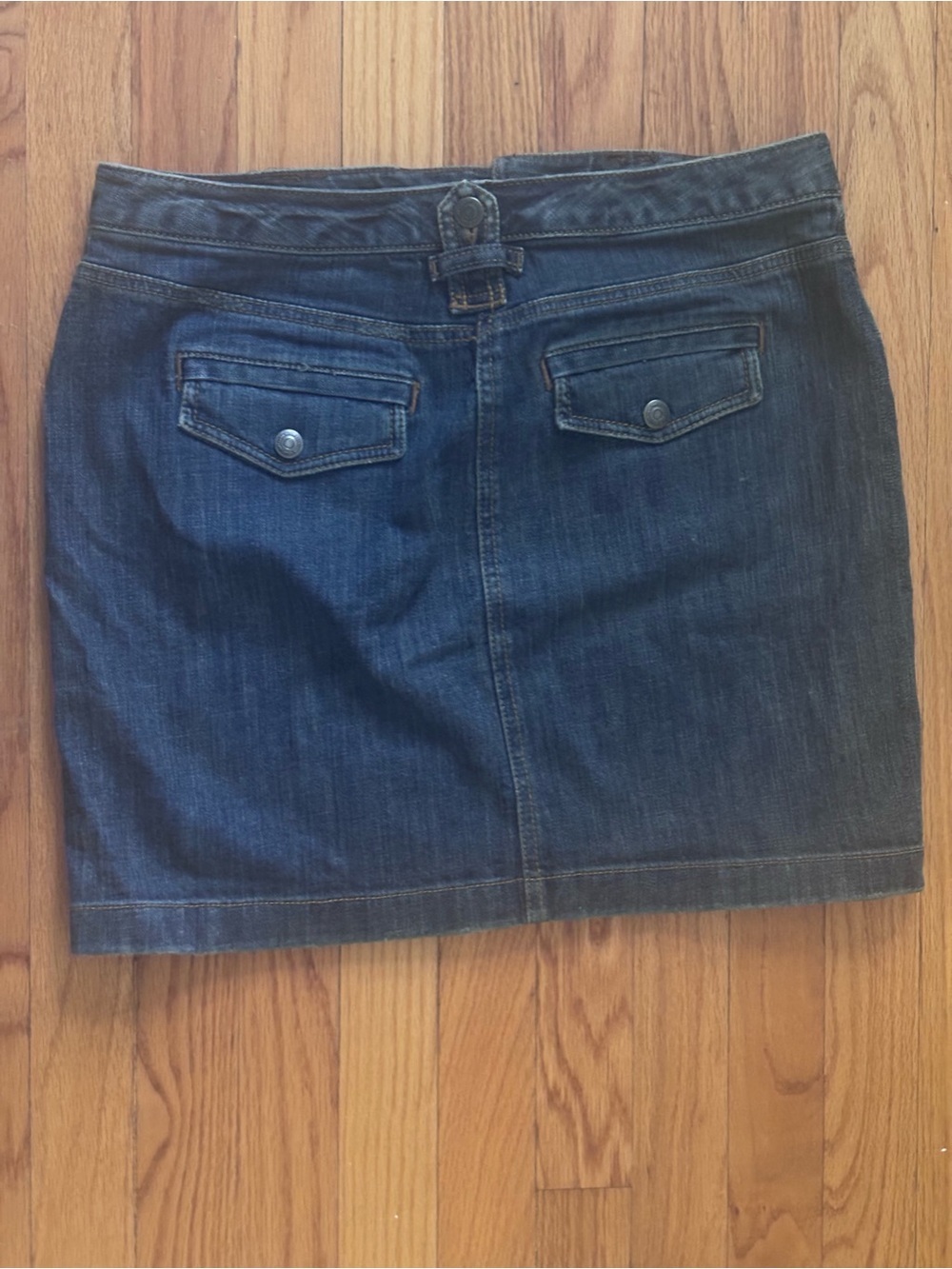 Dark Wash Denim Mini Skirt Size 6 | Jean Skirt | Y2K - Picture 3 of 6